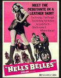 helles belles movie poster 1978 Advert A4 Photo Print