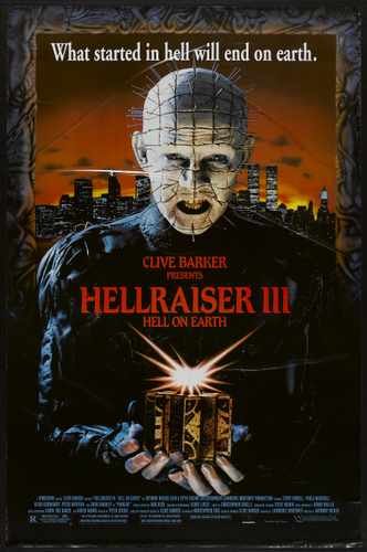 hellraiser 3  01 film star poster A4 Photo Print