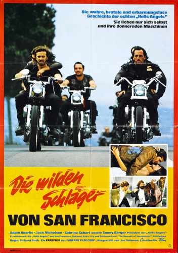 hells angels on wheels  02 film star poster A4 Photo Print