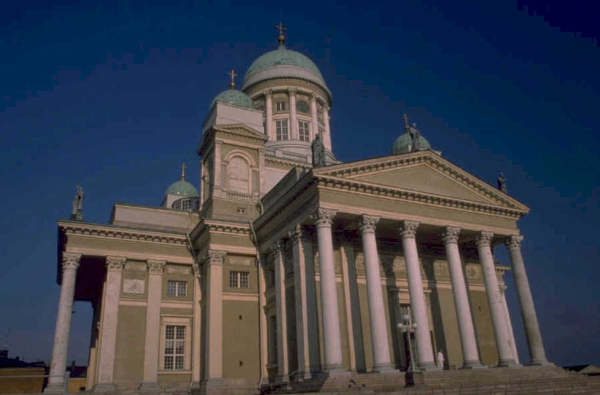 helsinki cathedral architecture 1980s 1990s A4 Photo Print