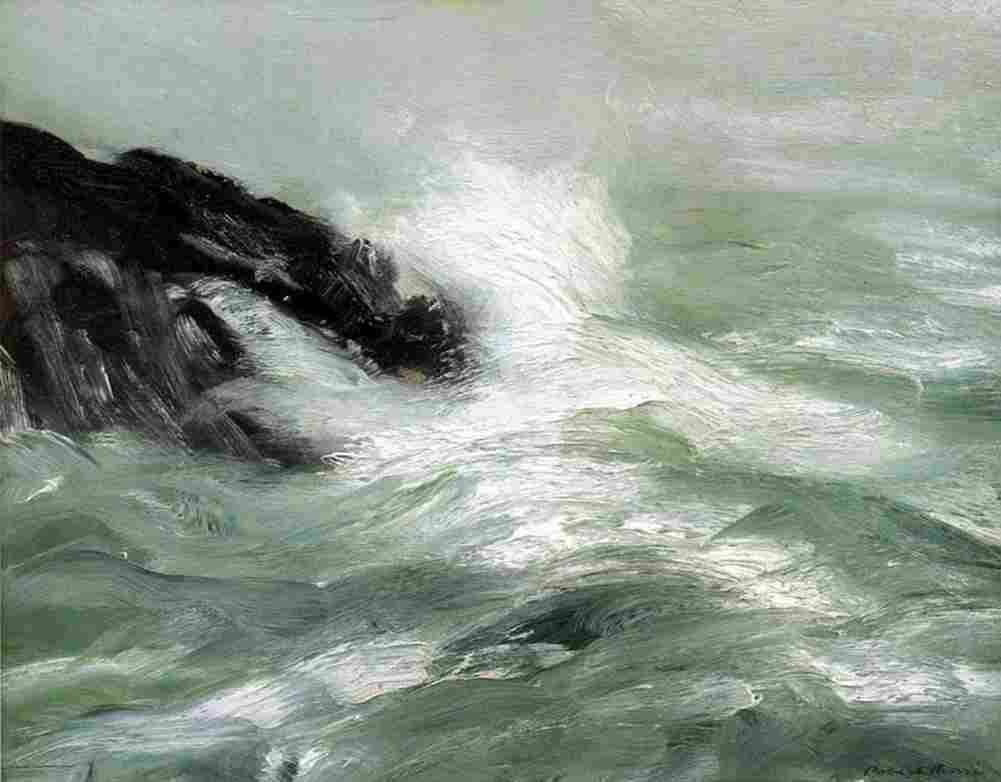 hen Storm at Sea Art A4 Photo Print