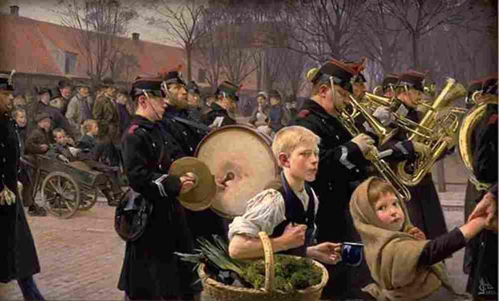 henn Parade of the Infantry Art A4 Photo Print