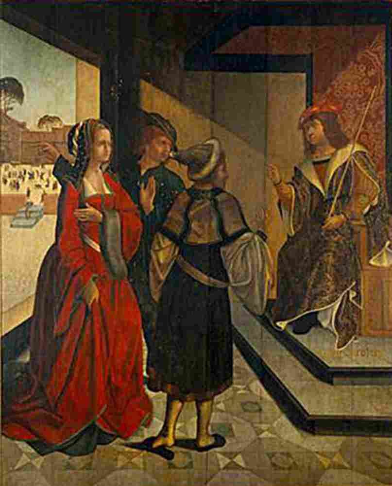 henriques francisco the prophet daniel and the casta susana Art A4 Photo Print