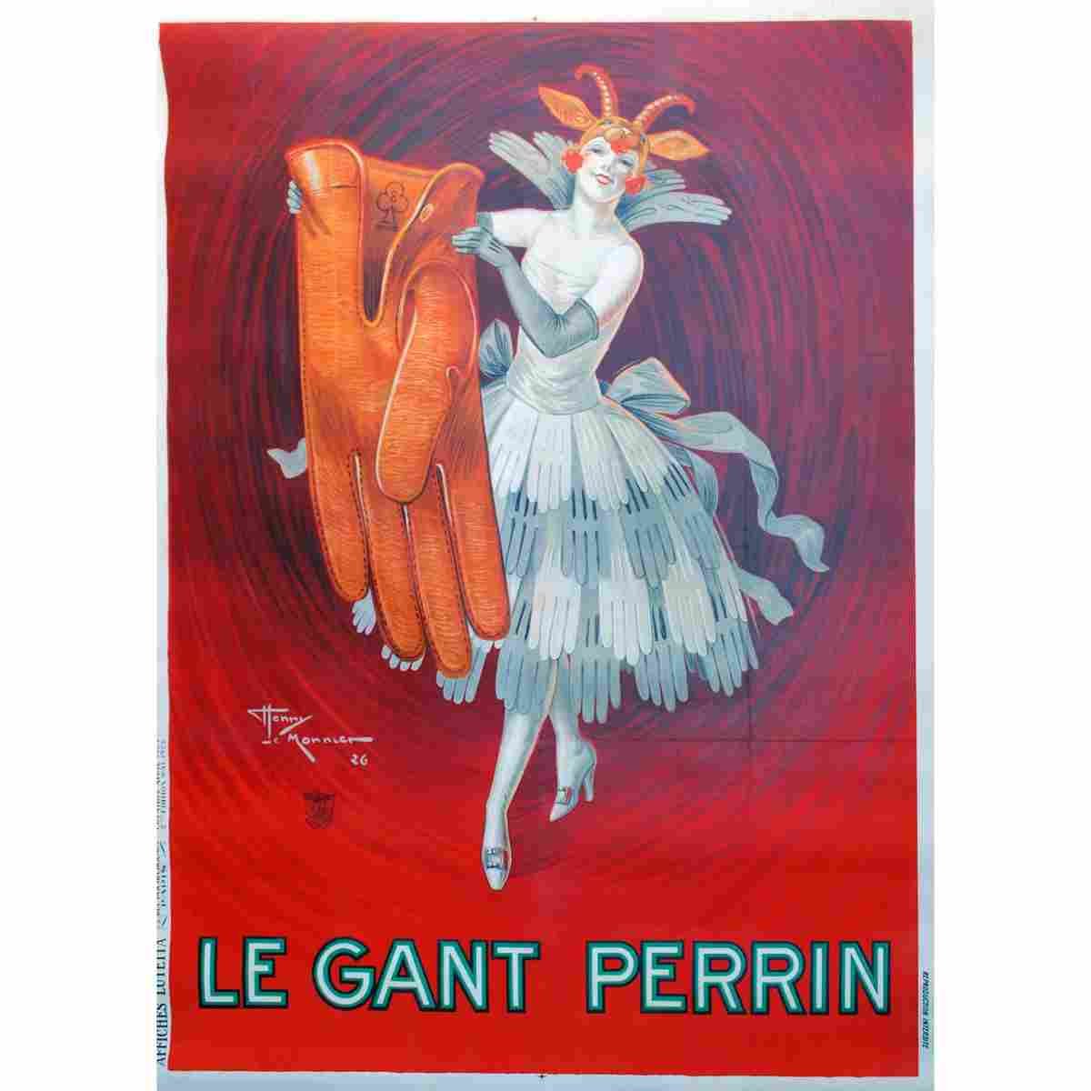 henry le monnier le gant perrin 1926 2 Advert A4 Photo Print