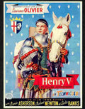 henry v laurence olivier shakespeare movie poster Advert A4 Photo Print