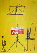 herbert leupin coca cola 5 Advert A4 Photo Print