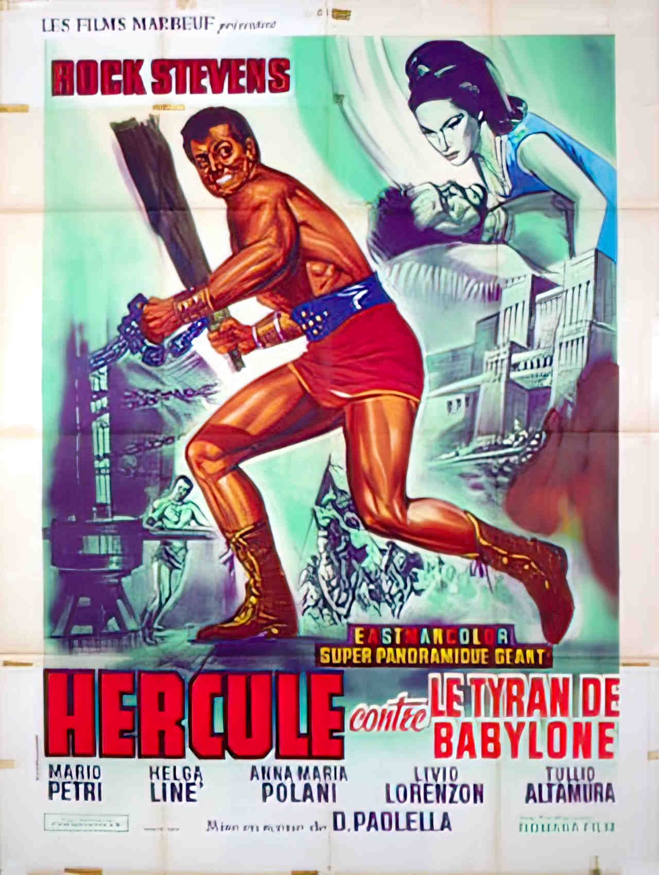 hercule contre le tyran Advert A4 Photo Print