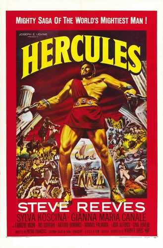 hercules 1958  01 film star poster A4 Photo Print