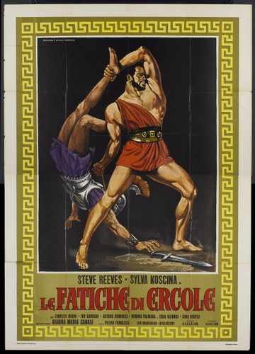 hercules 1958  04 film star poster A4 Photo Print