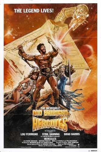 hercules 1983  02 film star poster A4 Photo Print