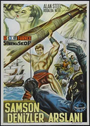 hercules and pirates  02 film star poster A4 Photo Print