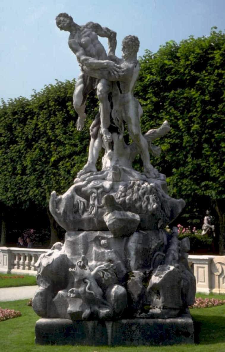 hercules cacus versailles 1980s 1990s A4 Photo Print