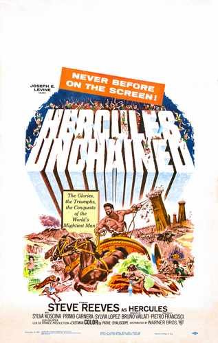 hercules unchained  01 film star poster A4 Photo Print