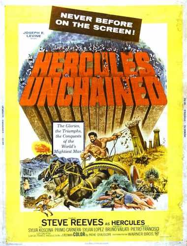 hercules unchained  02 film star poster A4 Photo Print