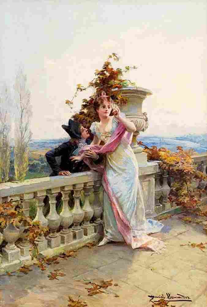 hernandez on the balcony Art A4 Photo Print