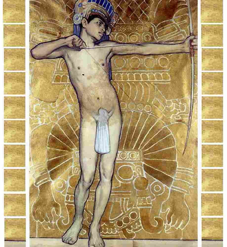 herran archer Art A4 Photo Print