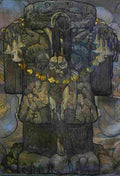 herran our gods mural Art A4 Photo Print