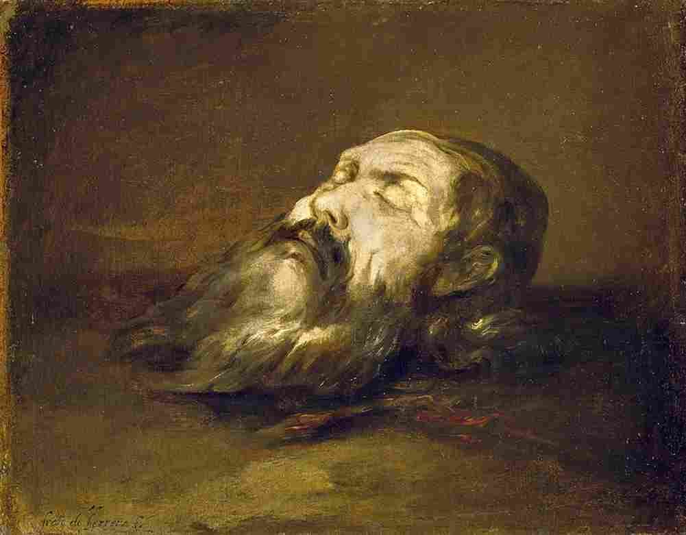 herrera the elder head of an unknown christian saint Art A4 Photo Print