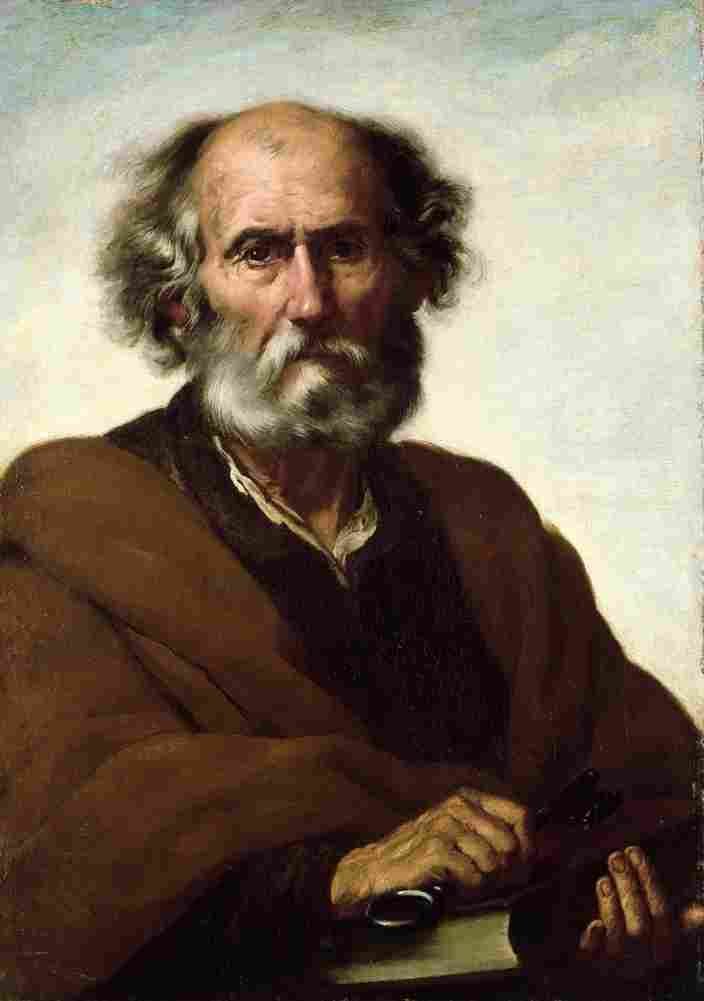 herrera the elder saint peter Art A4 Photo Print