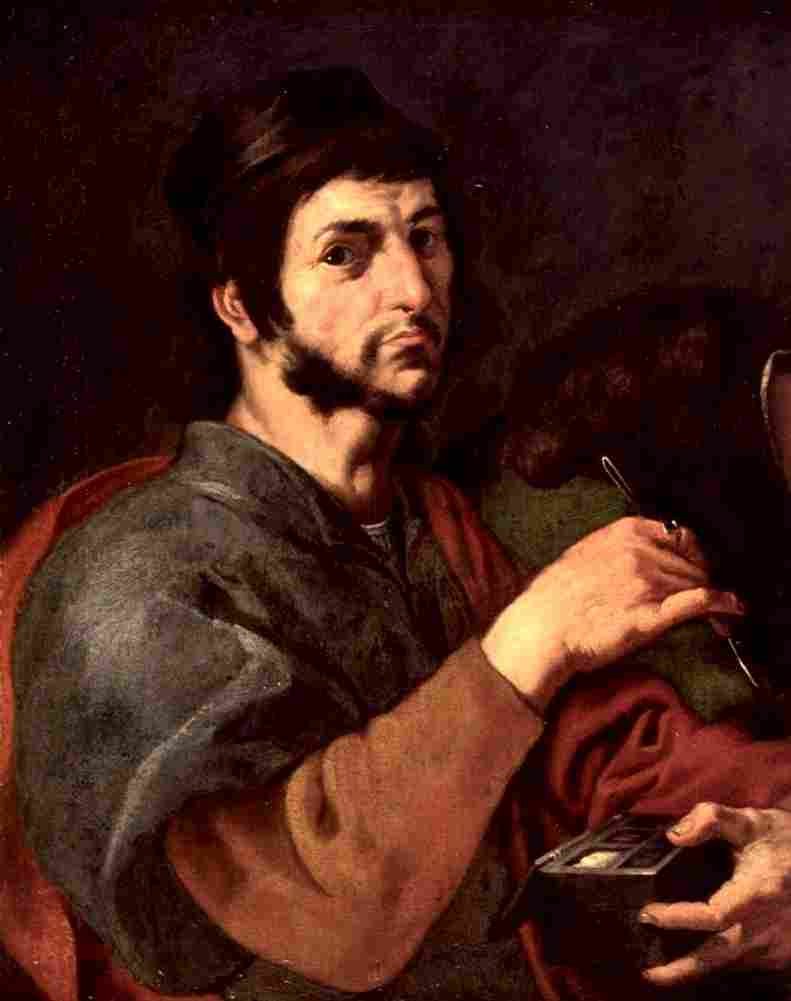 herrera the elder self portrait or san cosme Art A4 Photo Print