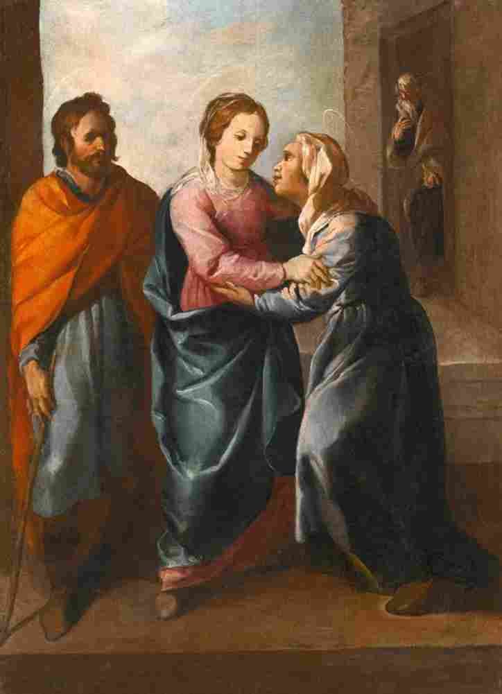 herrera the elder the visitation Art A4 Photo Print