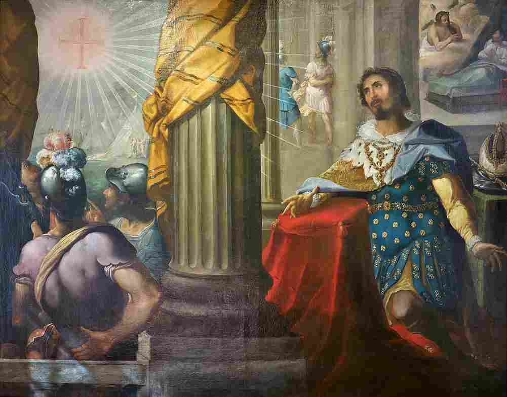 herrera the elder vision of constantine Art A4 Photo Print