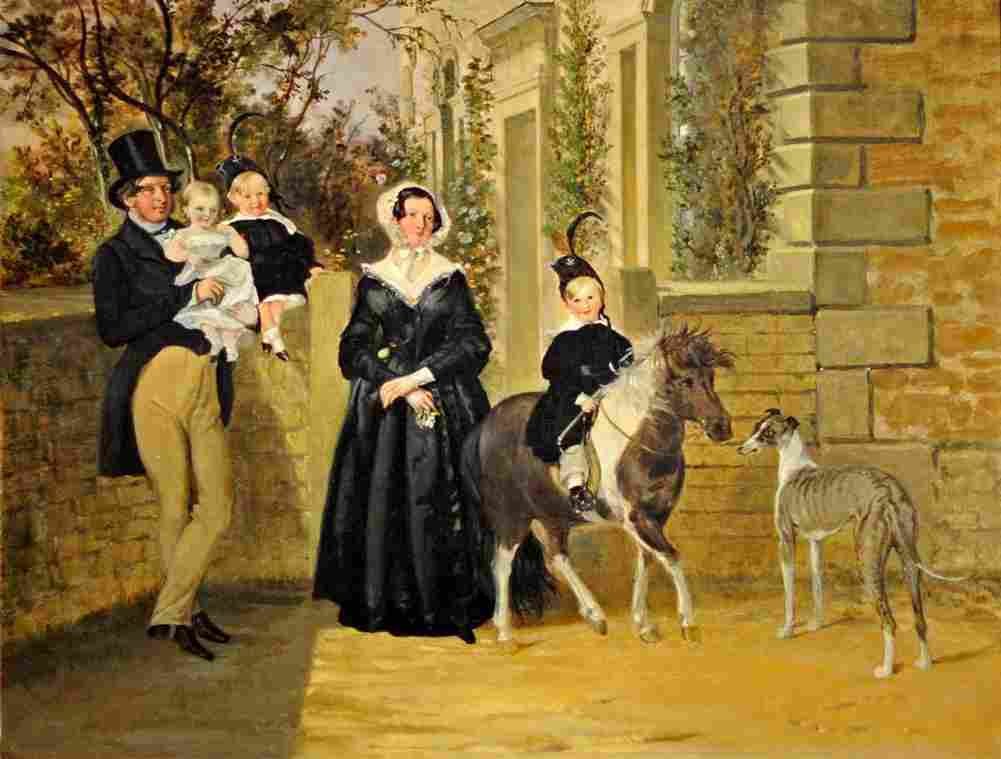 herring j f sr thomas dawson and his family Art A4 Photo Print
