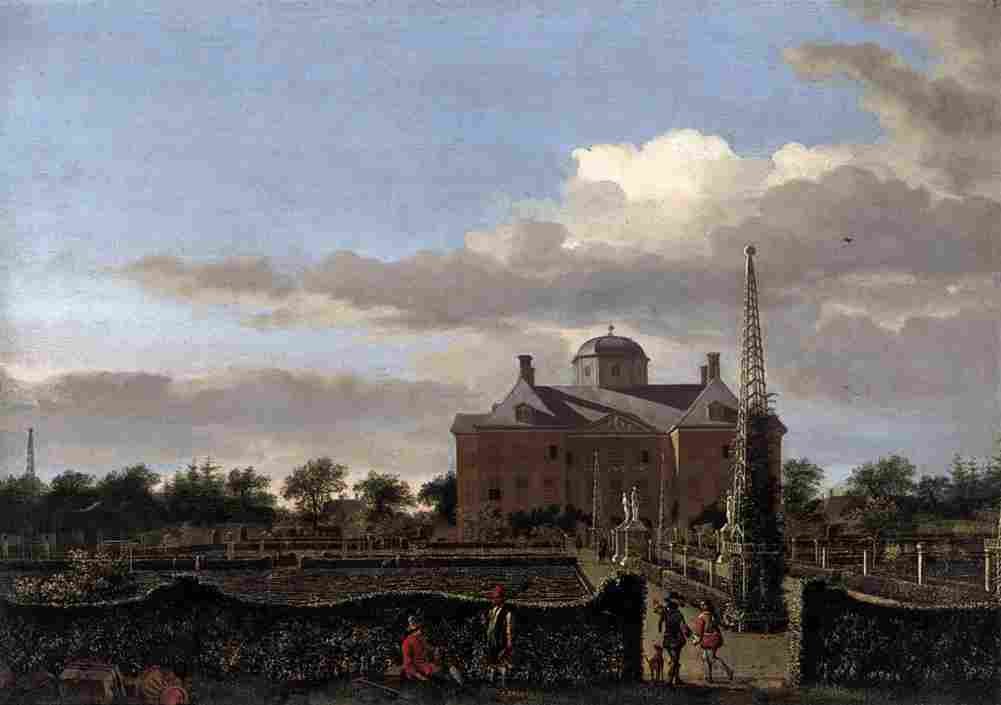 heyden van der jan huis ten bosch at the hague Art A4 Photo Print