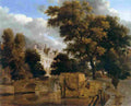 heyden van der jan the stone bridge Art A4 Photo Print