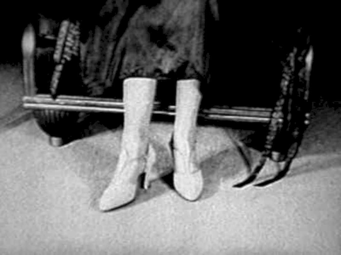 high heeled boots1980s 1990s A4 Photo Print