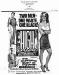 high yellow  01 film star poster A4 Photo Print