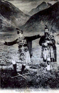 highland dance callumVintage 1880s 1900s A4 Photo Print