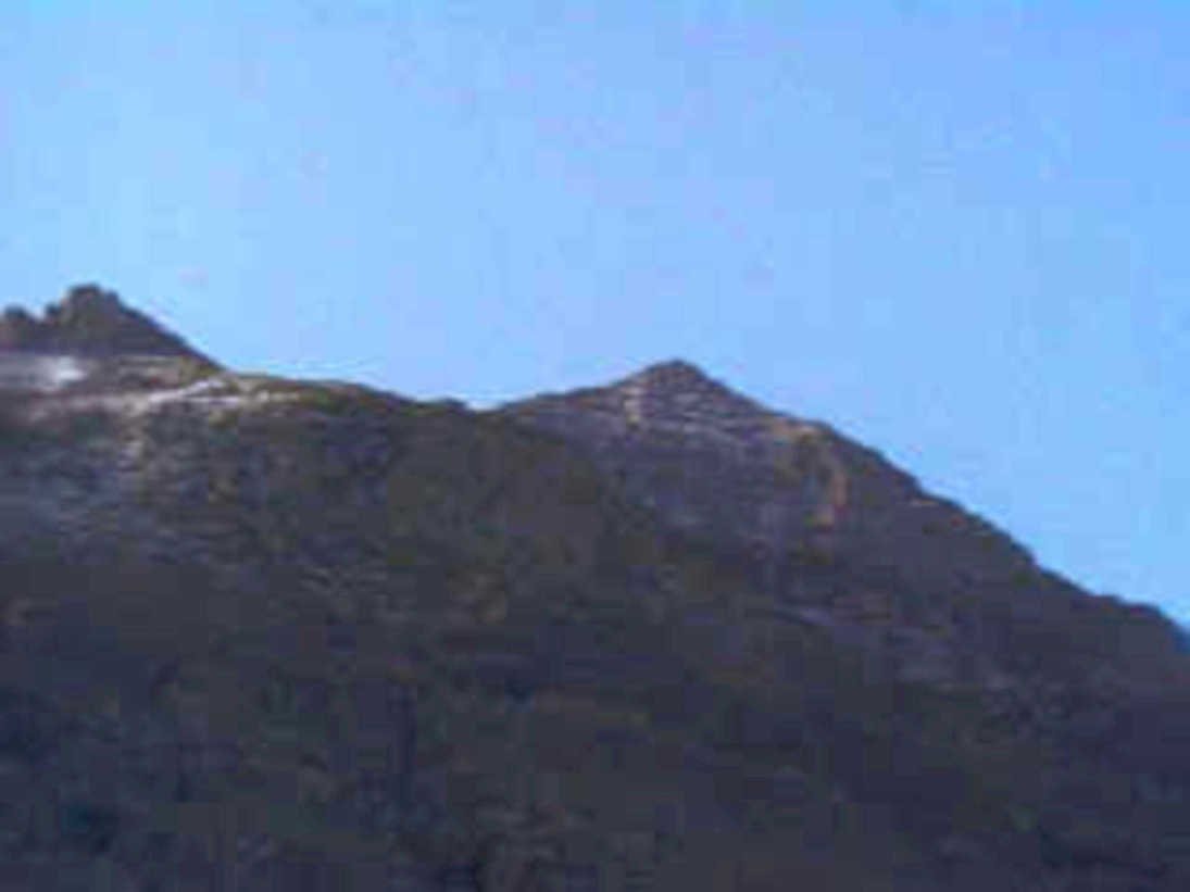 highland mountains bluesky1980s 1990s A4 Photo Print