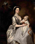 highmore joseph mrs sharpe and her child Art A4 Photo Print