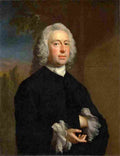 highmore joseph unnamed gentleman in black Art A4 Photo Print
