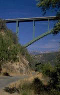 highway bridge landscape 1980s 1990s A4 Photo Print