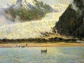 hill The Davidson Glacier Art A4 Photo Print