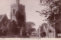 hillingdon village churchVintage 1880s 1900s A4 Photo Print