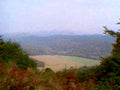 hilltop valley autumn1980s 1990s A4 Photo Print
