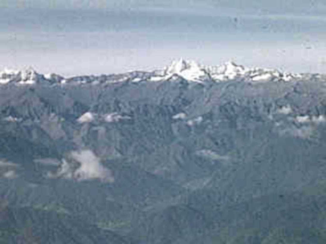 himalayan peaks snow1980s 1990s A4 Photo Print