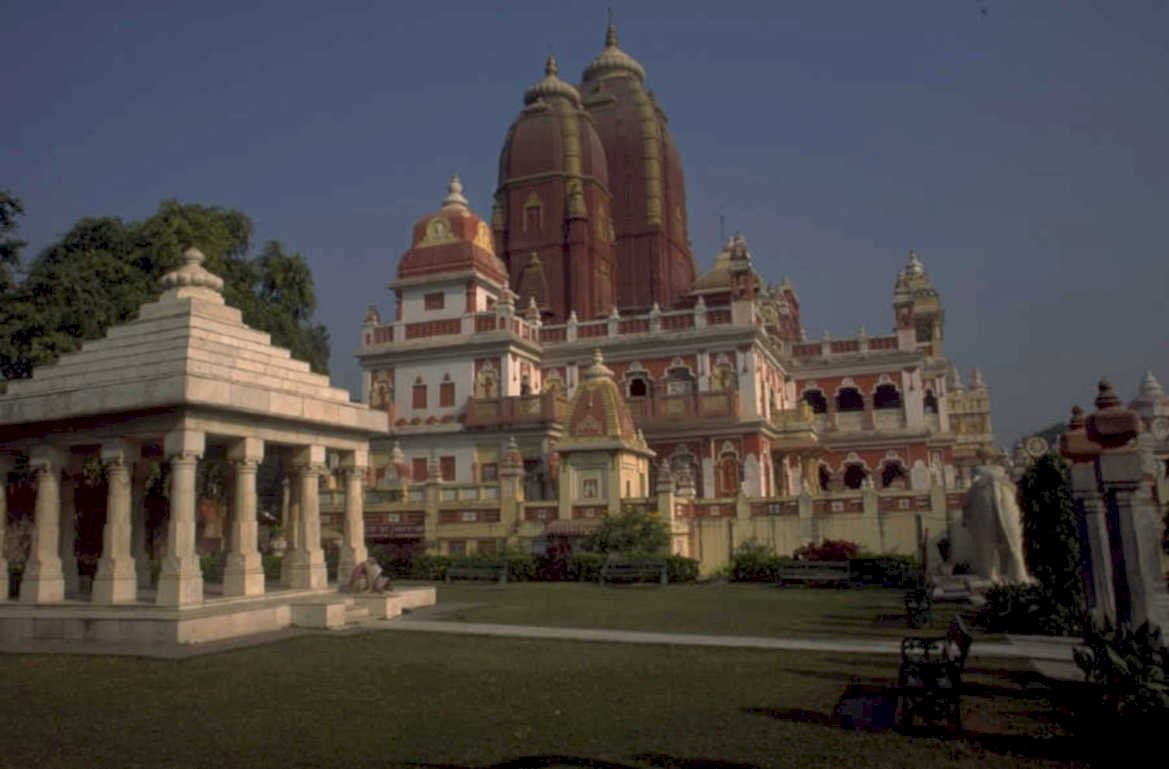 hindu temple vrindavan 1980s 1990s A4 Photo Print