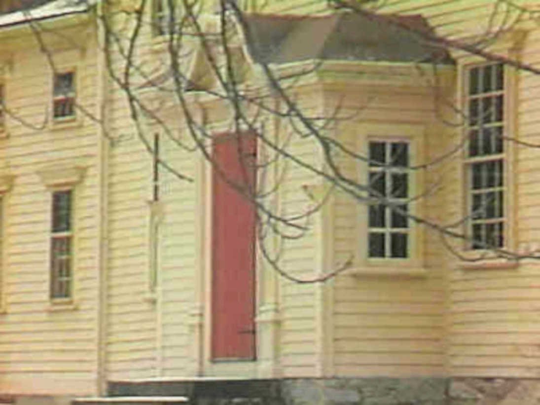 historic house reddoor1980s 1990s A4 Photo Print