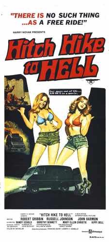 hitch hike to hell  01 film star poster A4 Photo Print
