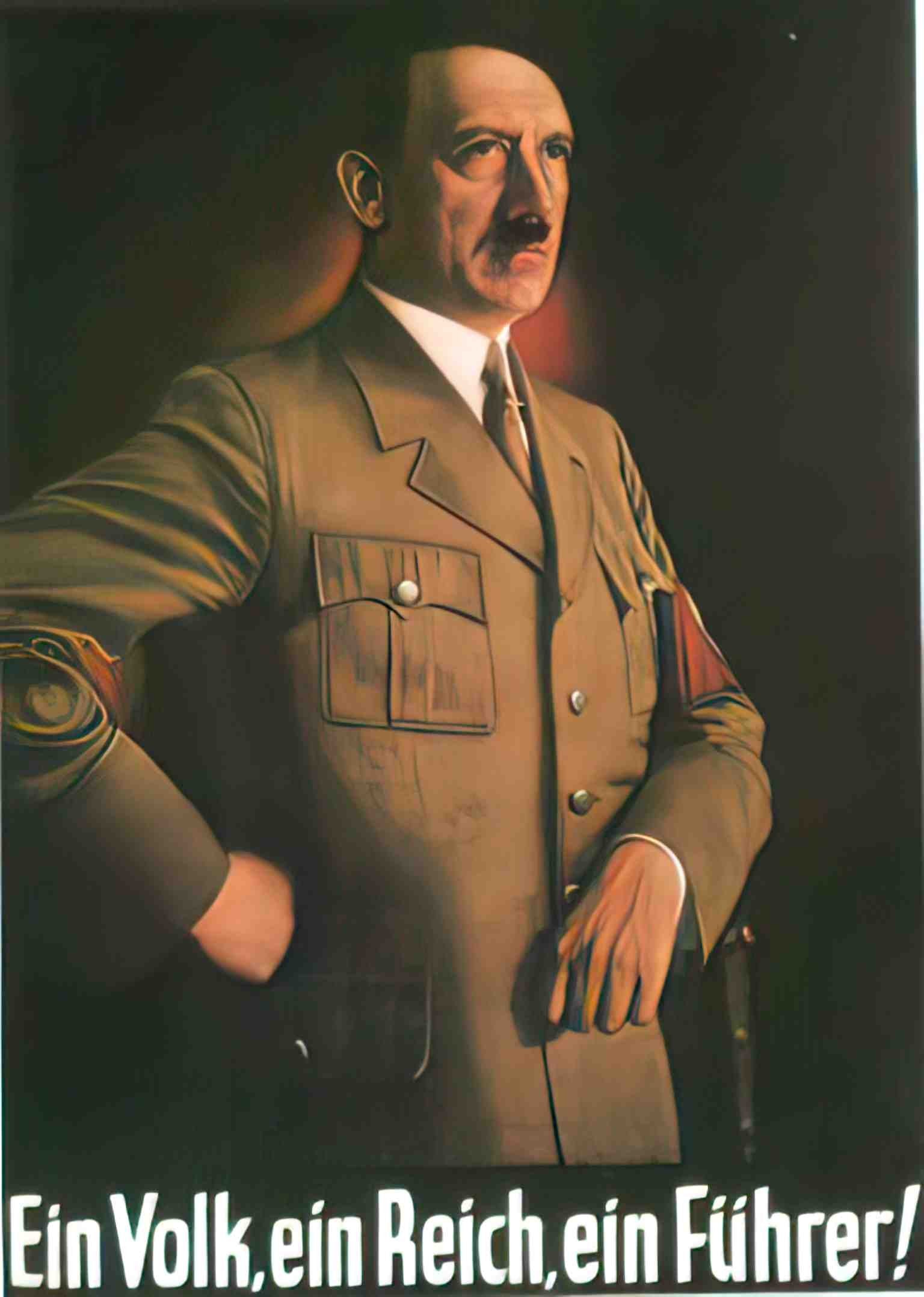 hitler1 Advert A4 Photo Print