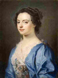 hoare a portrait of a lady Art A4 Photo Print