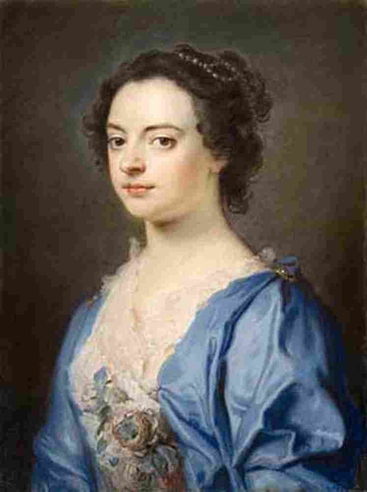 hoare a portrait of a lady Art A4 Photo Print