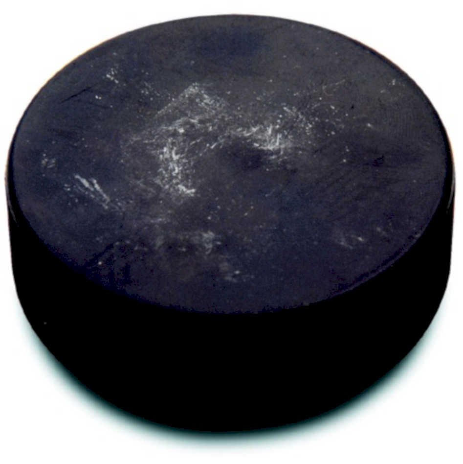 hockey puck crack1980s 1990s A4 Photo Print