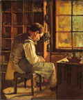 hod The Shoemaker at the Window Art A4 Photo Print