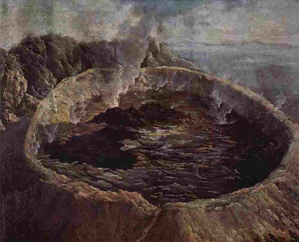 hodges Crater in the Pacific Ocean Art A4 Photo Print