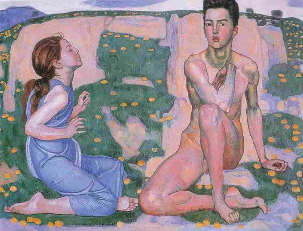 hodler Spring Art A4 Photo Print
